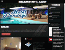 Tablet Screenshot of hotelflamingogaeta.com